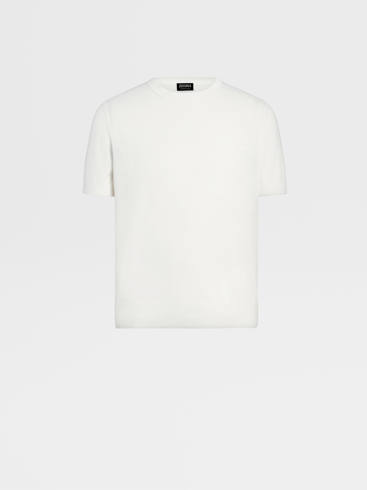 White Premium Cotton T-shirt